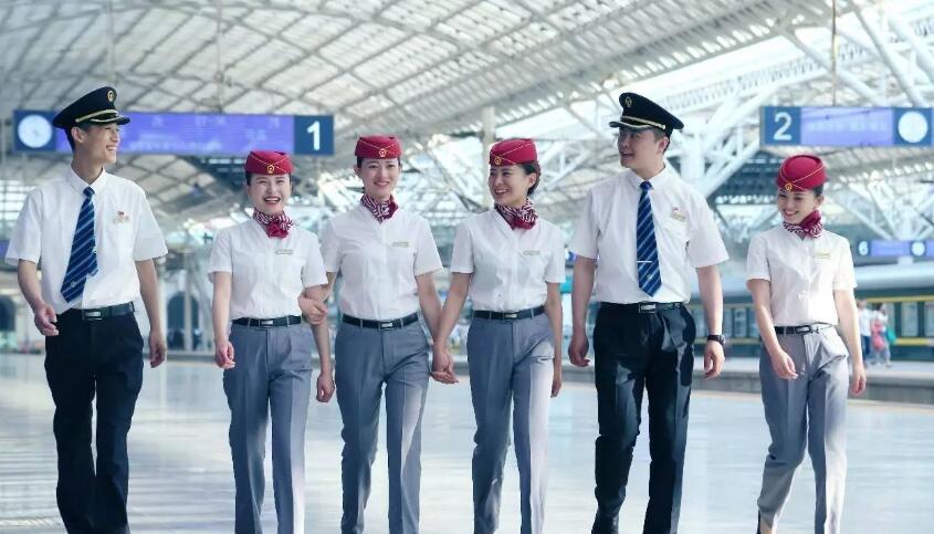 鐵路乘務員工作服定制圖片
