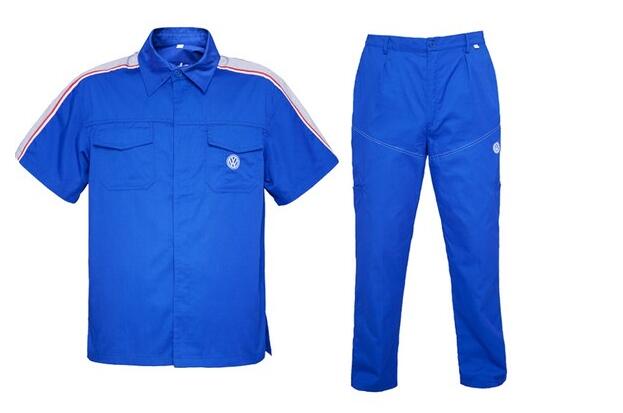 大眾汽車工作服定制案例圖片