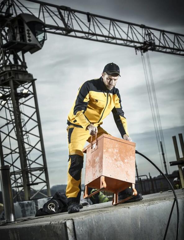 秋季長袖男士勞保工作服圖片