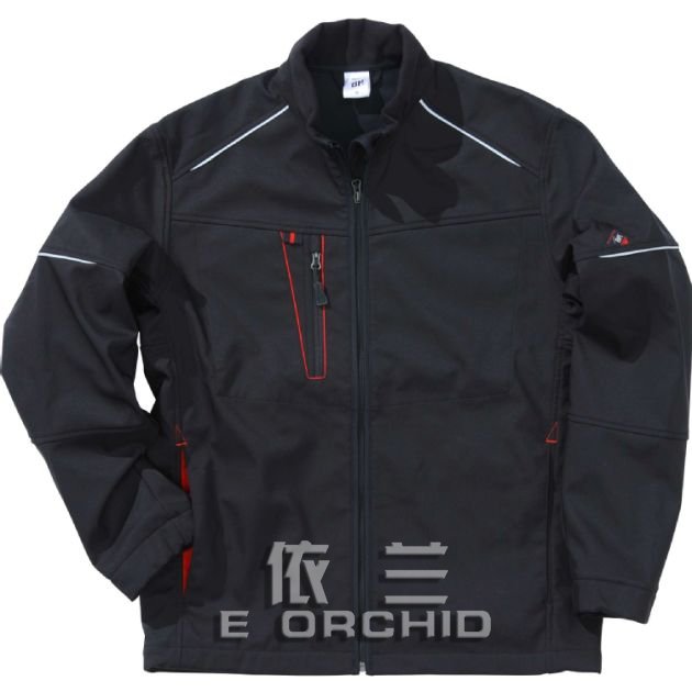 機修工作服長袖定制正面圖