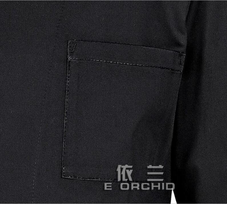 餐廳廚師服廚師工作服口袋細(xì)節(jié)圖