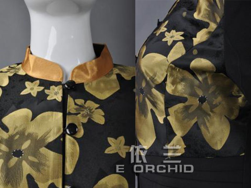 餐廳工作服女裝細節(jié)圖展示