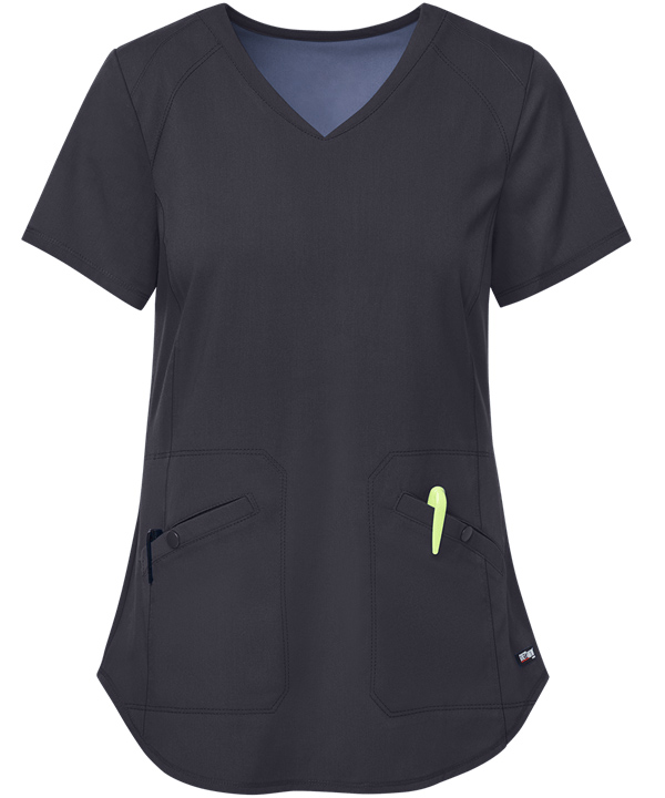 黑色醫(yī)院護士服正面照