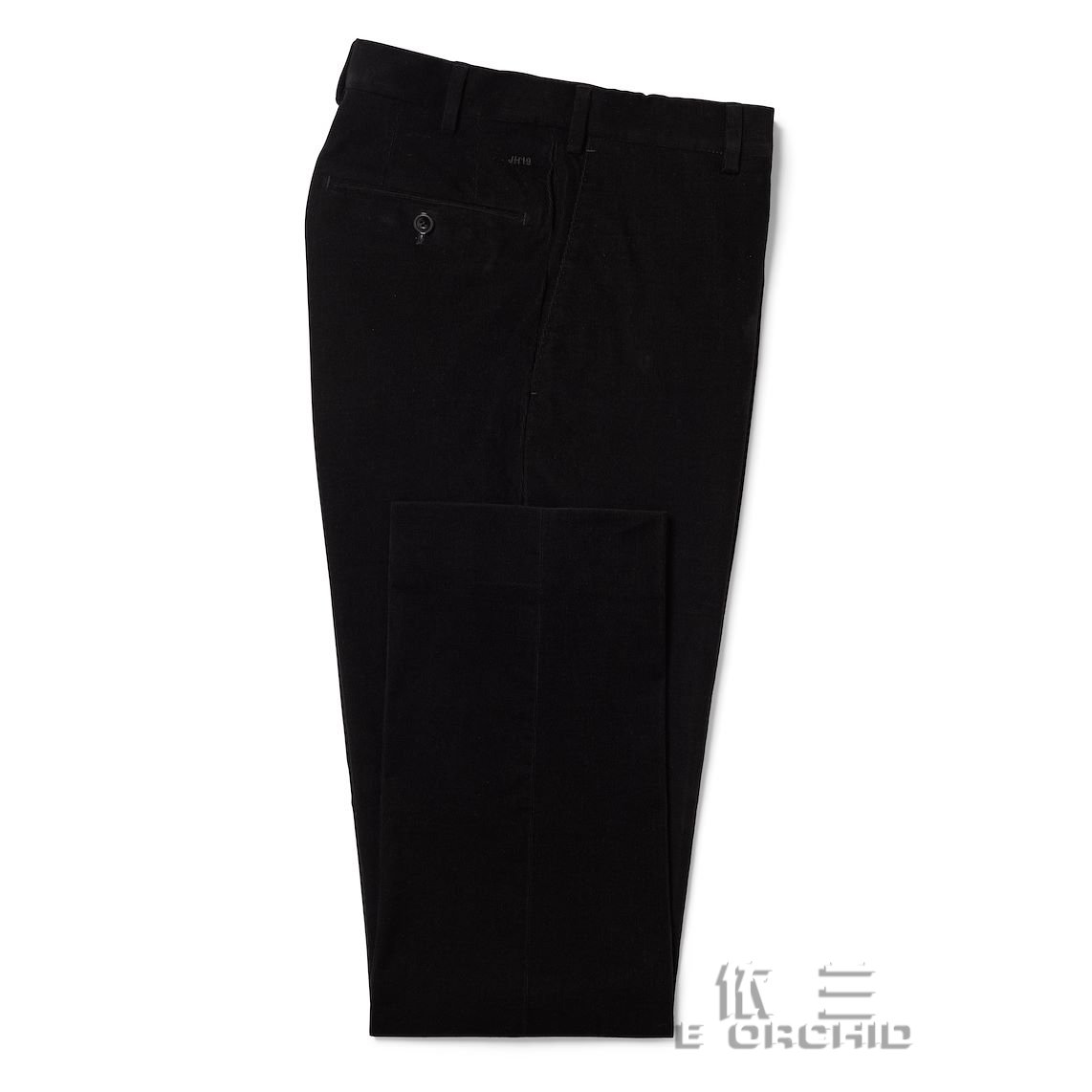 酒店大堂經理黑色職業裝褲子圖片