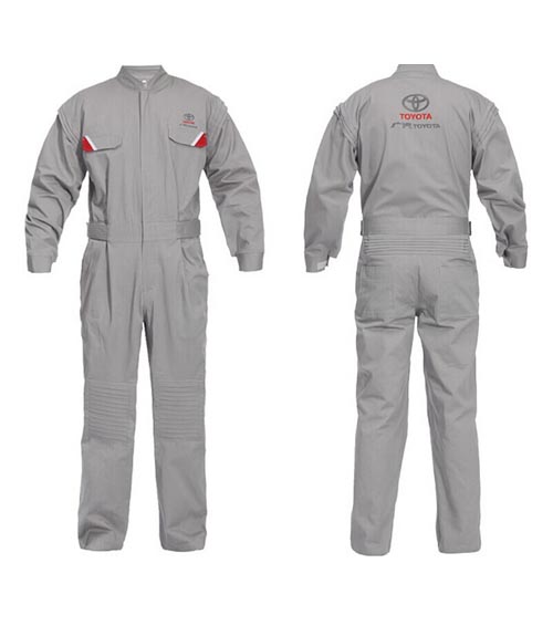 本田汽車4S店連體工作服圖片