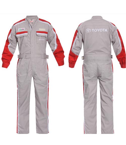 本田汽車4S店短袖連體工作服圖片