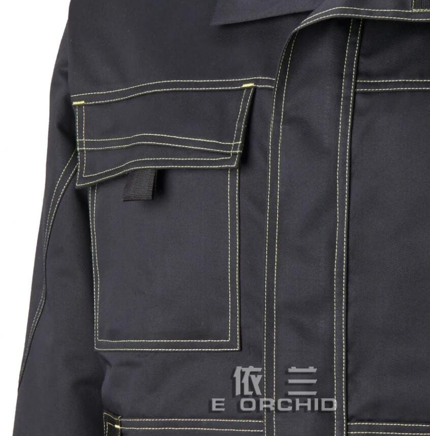 電焊工長袖牛仔工作服細節圖