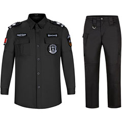 物業(yè)公司長(zhǎng)袖春秋保安服