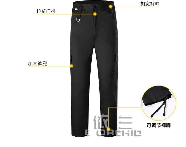 物業公司長袖春秋保安服褲子圖片