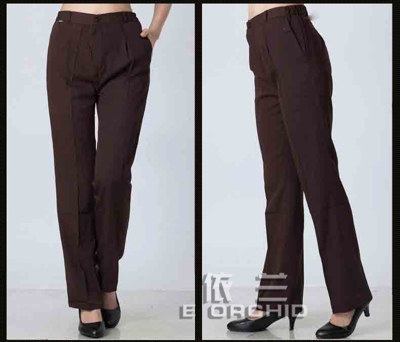 物業公司夏季短袖保潔工作服褲子圖片