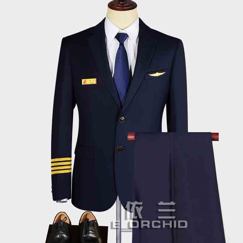 航空公司空乘春秋長袖工作服