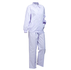 分體白色防靜電潔凈工作服