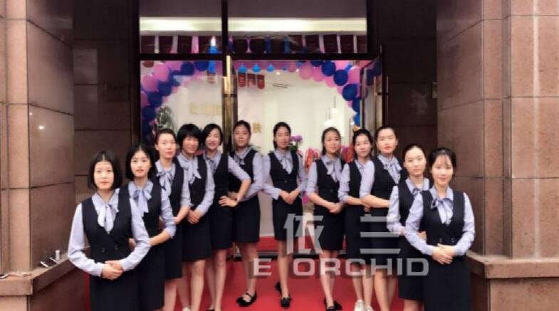 高端SPA會所工作服案例