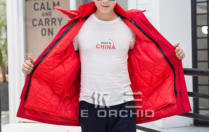 紅色防靜電棉衣