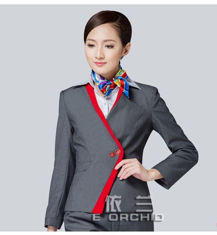 中國(guó)電信員工工作服款式圖