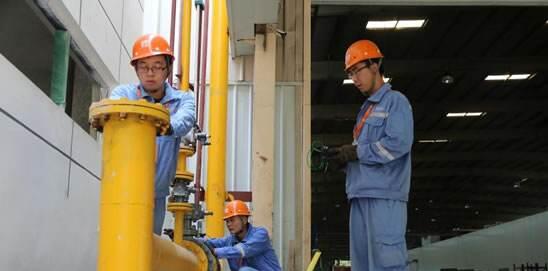 燃氣公司員工防靜電工作服定制圖片