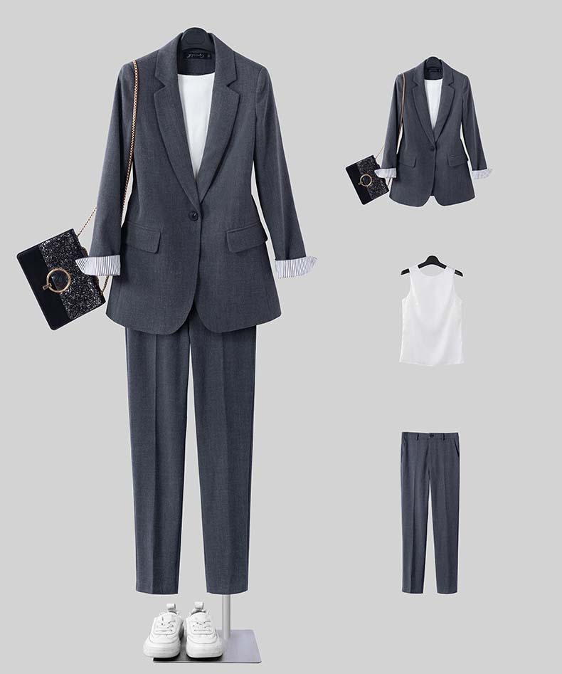 辦公室女士白領職業裝定制平面展示圖