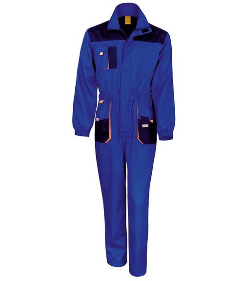 春秋連體工裝褲定制藍(lán)色款式圖片