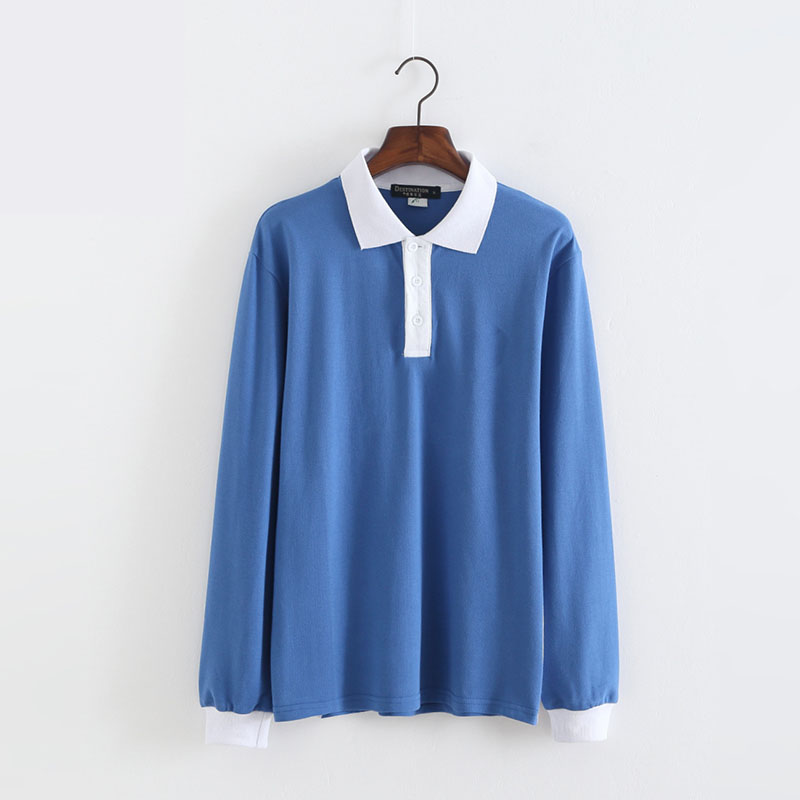 中學生春秋校服定制圖片