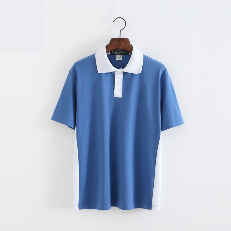 夏季短袖中學校服定制圖片