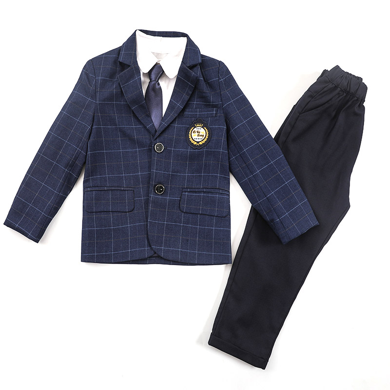 韓國(guó)小學(xué)生校服定制 男生款