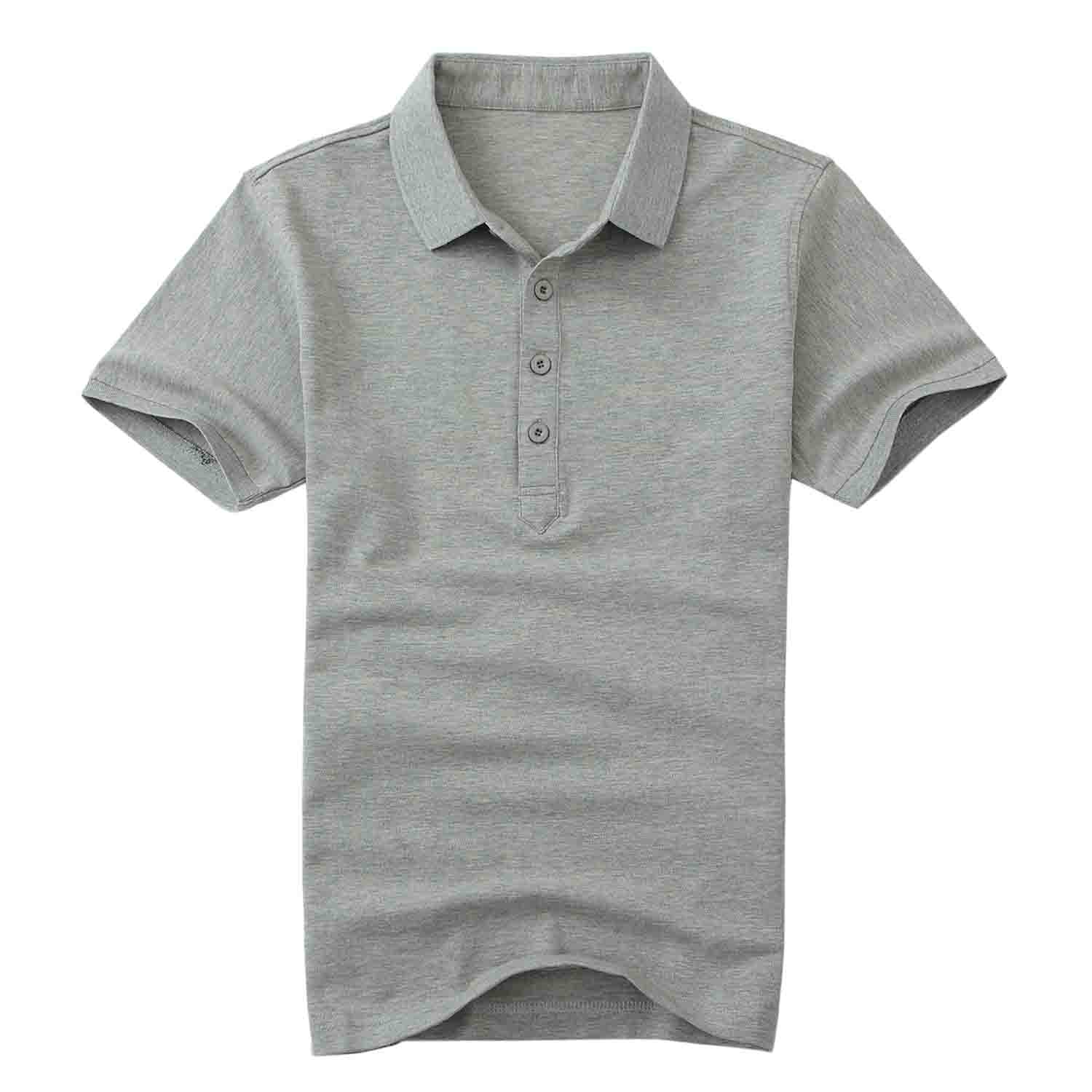 麻灰色短袖純棉t恤